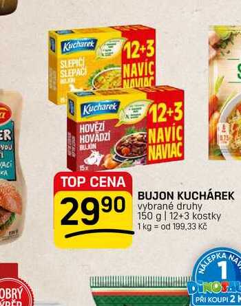 BUJON KUCHÁREK vybrané druhy 150 g 