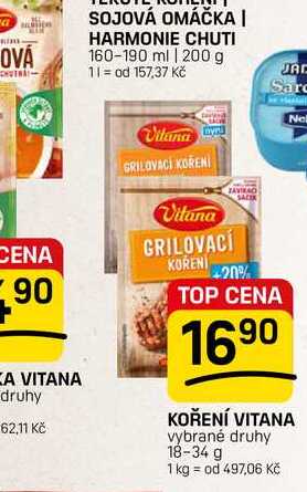 KOŘENÍ VITANA vybrané druhy 18-34 g