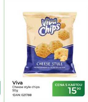 Viva Cheese style chips 50g