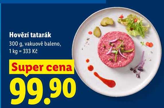 Hovězí tatarák, 300 g