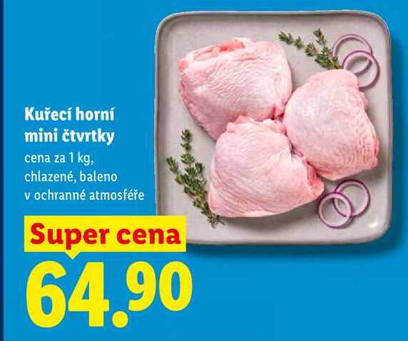 Kuřecí horní mini čtvrtky, cena za 1 kg