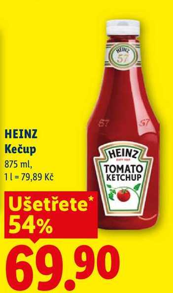 HEINZ Kečup, 875 g
