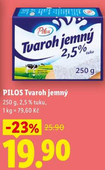 PILOS Tvaroh jemný, 250 g