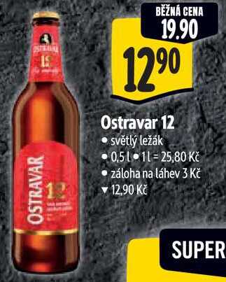 Ostravar 12, 0,5 l