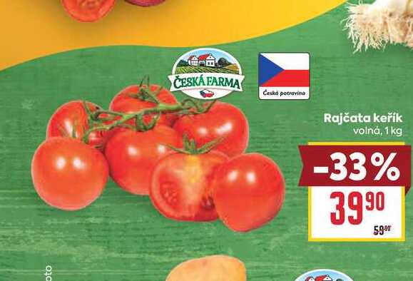 Rajčata keřík volná, 1 kg