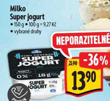 Milko Super jogurt, 150 g