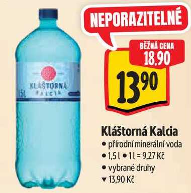 Kláštorná Kalcia, 1,5 l