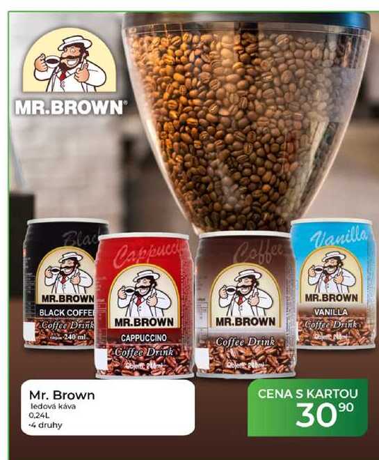 Mr. Brown ledová káva 0,24L