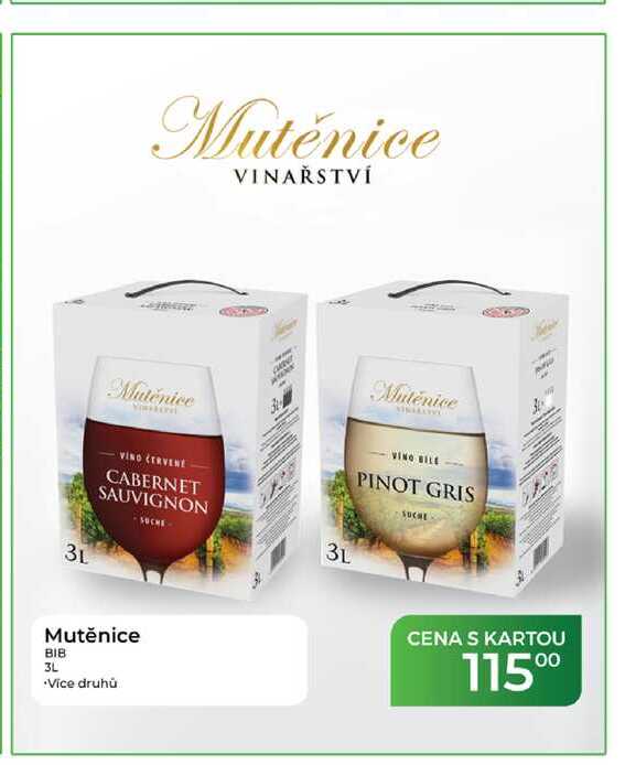 Mutěnice BIB 3L  