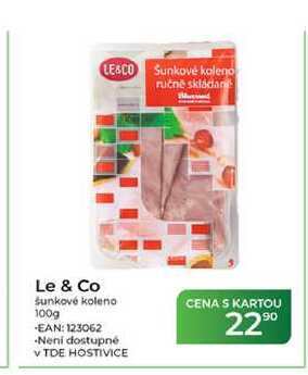 Le & Co šunkové koleno 100g