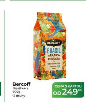 Bercoff Brasil káva 900g