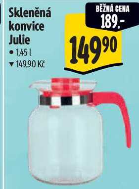 Skleněná konvice Julie