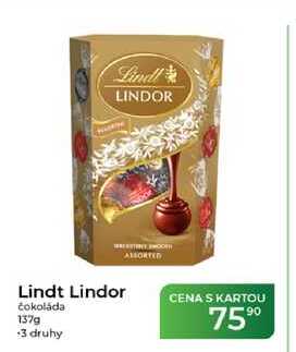 Lindt Lindor čokoláda 137g  