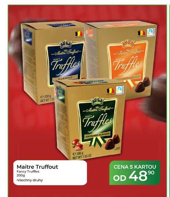 Maitre Truffout Fancy Truffles 200g