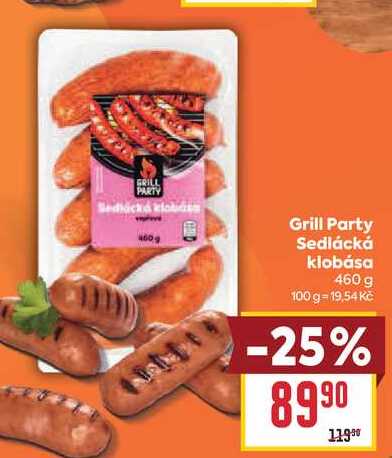 Grill Party Sedlácká klobása 460 g