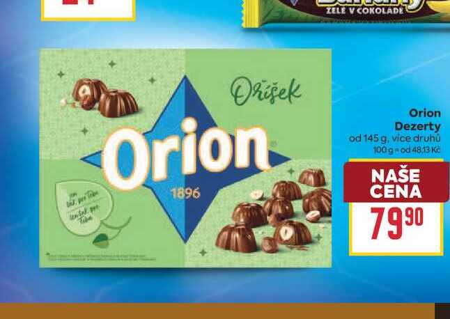 Orion Dezerty od 145 g