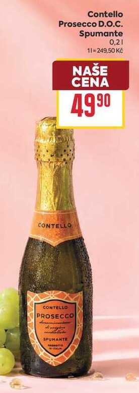 Contello Prosecco D.O.C. Spumante 0,2l