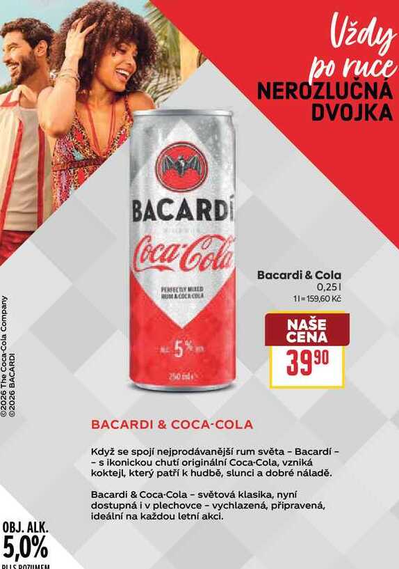 Bacardi & Cola 0,25l