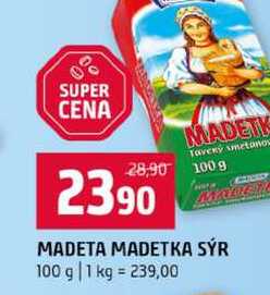 MADETA MADETKA SÝR 100 g 