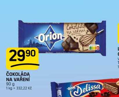 ČOKOLÁDA NA VAŘENÍ 90 g