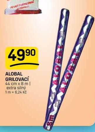 ALOBAL GRILOVACÍ 44 cm x 8 m | extra silný
