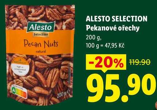 ALESTO SELECTION Pekanové ořechy, 200 g