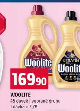 WOOLITE 45 dávek vybrané druhy