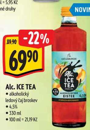 Alc. ICE TEA, 330 ml