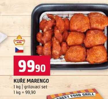 KUŘE MARENGO 1 kg grilovací set 