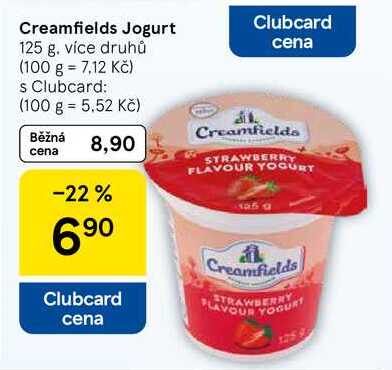 Creamfields Jogurt, 125 g