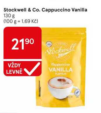 Stockwell & Co. Cappuccino Vanilla, 130 g