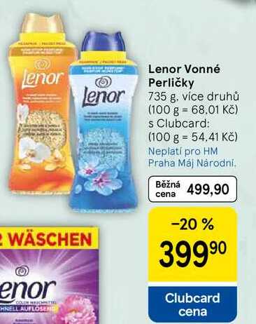 Lenor Vonné Perličky, 735 g