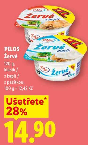 PILOS Žervé, 120 g