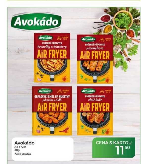Avokádo Air Fryer 30g