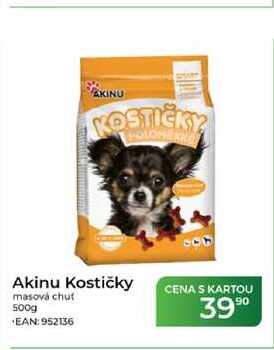 Akinu Kostičky masová chuť 500g