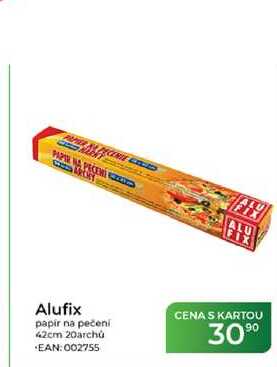 Alufix papir na pečení 42cm 20archú
