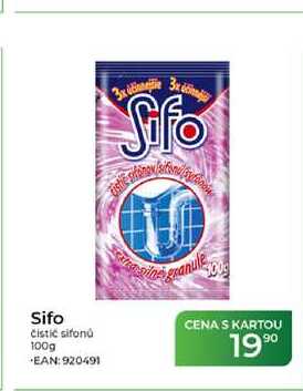 Sifo čistič sifond 100g  