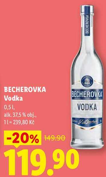 BECHEROVKA Vodka, 0,51