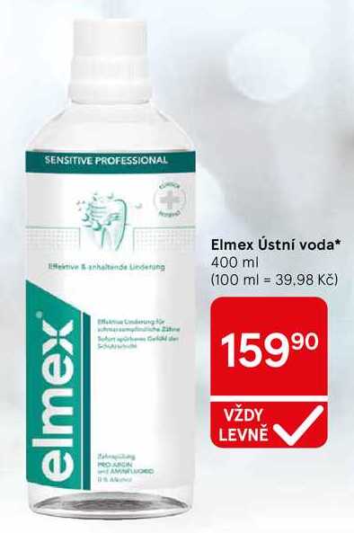Elmex Ústní voda, 400 ml
