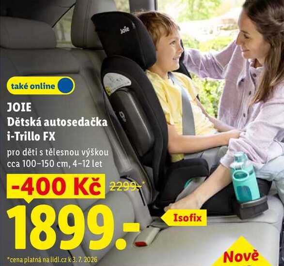 JOIE Dětská autosedačka i-Trillo FX 