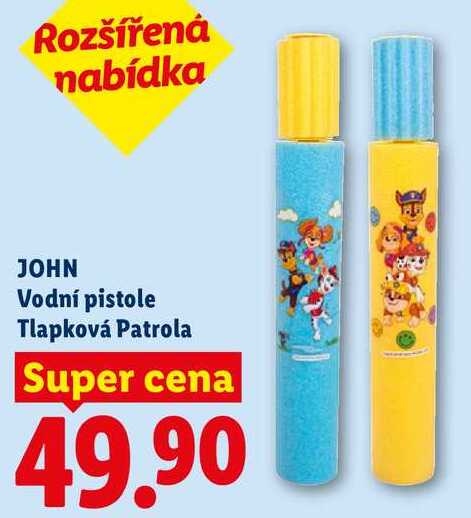 JOHN Vodní pistole Tlapková Patrola