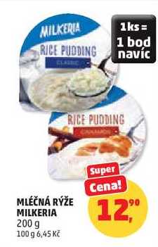 MLÉČNÁ RÝŽE MILKERIA, 200 g