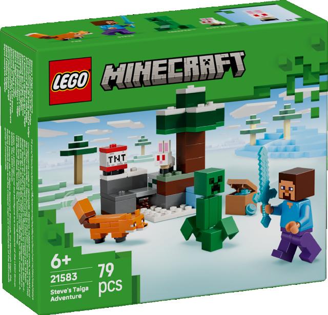 LEGO Minecraft Steve a dobrodružství v tajze 21583