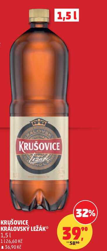 KRUŠOVICE KRÁLOVSKÝ LEŽÁK, 1,5 l 