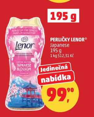 PERLIČKY LENOR Japanese, 195 g