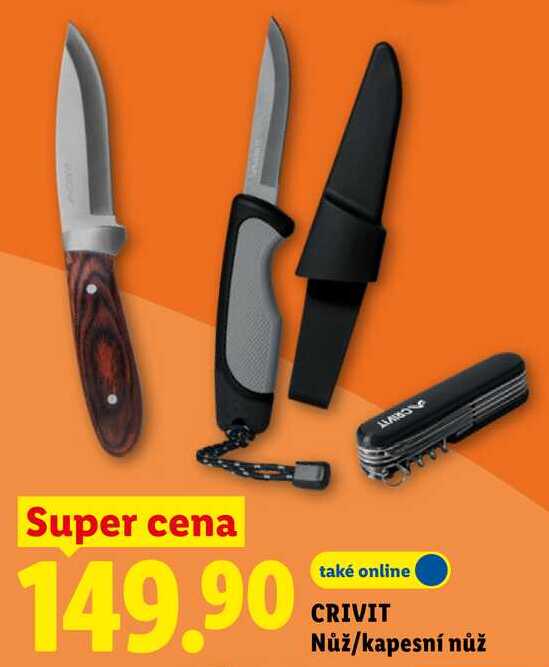 CRIVIT Nůž/kapesní nůž 