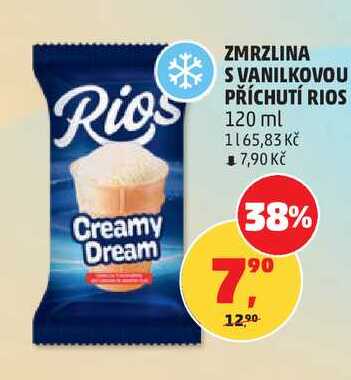 ZMRZLINA S VANILKOVOU PŘÍCHUTÍ RIOS, 120 ml