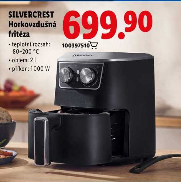 SILVERCREST Horkovzdušná fritéza