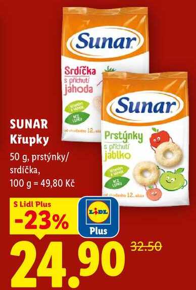 SUNAR Křupky, 50 g