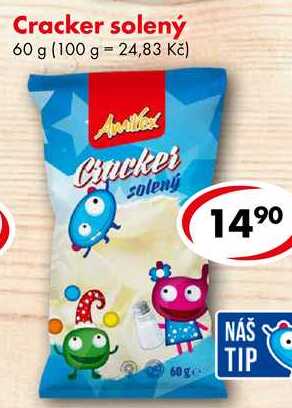 Cracker solený, 60 g